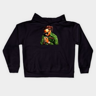 Gunna vector Illustration Kids Hoodie